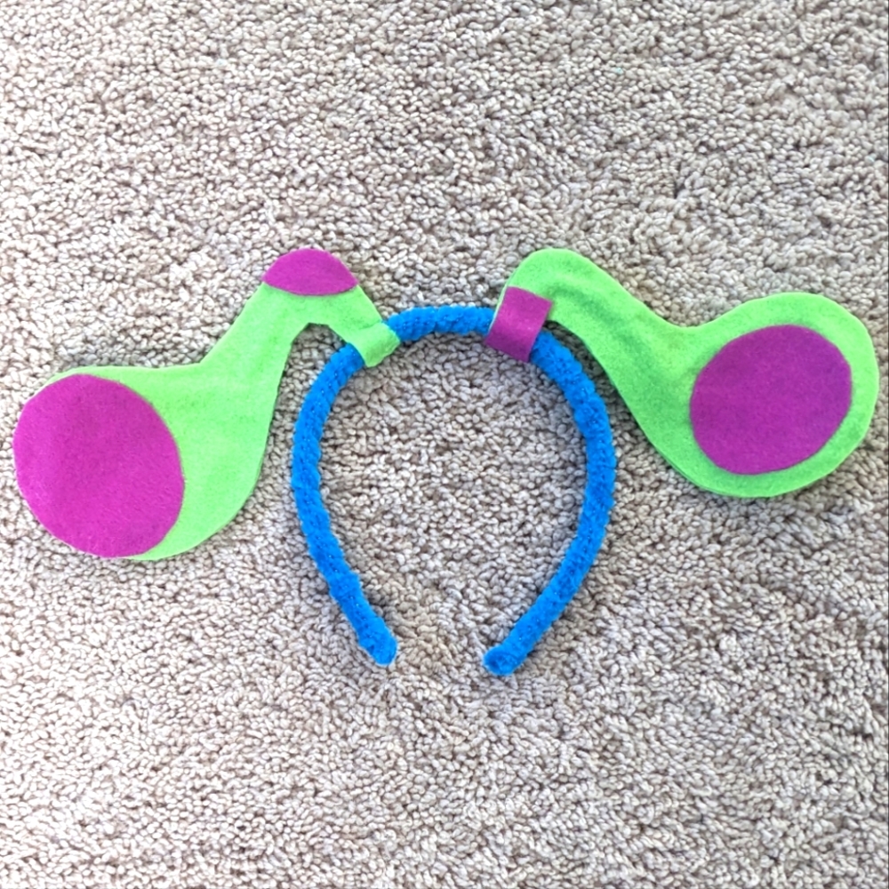 Handmade Blues Clues Headband (Neon)